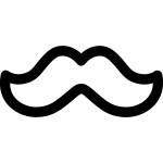 Mustache SVG Icon
